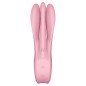 SATISFYER - VIBRATEUR THREESOME 1 ROSE SATISFYER - VIBRATEUR THREESOME 1 ROSE