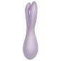 SATISFYER - VIBRATEUR THREESOME 2 VIOLET SATISFYER - VIBRATEUR THREESOME 2 VIOLET