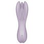 SATISFYER - VIBRATEUR THREESOME 2 VIOLET SATISFYER - VIBRATEUR THREESOME 2 VIOLET