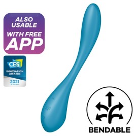 SATISFYER G-SPOT FLEX 5 MULTI VIBRATOR - LILAC