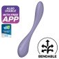 SATISFYER G-SPOT FLEX 5 MULTI VIBRATOR - LILAC SATISFYER G-SPOT FLEX 5 MULTI VIBRATOR - LILAC