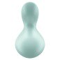 SATISFYER VIVA LA VULVA 3 LAY-ON VIBRATOR - GREEN
