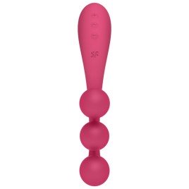 SATISFYER - MULTI VIBRATORE TRI BALL 1 ROSSO