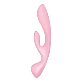 SATISFYER - VIBRATION HYBRIDE TRIPLE OH BLEU