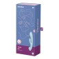 SATISFYER TRIPLE OH HYBRID VIBRATION - BLUE SATISFYER TRIPLE OH HYBRID VIBRATION - BLUE