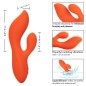 CALEXOTICS - STELLA DUAL TEASER ORANGE CALEXOTICS - STELLA DUAL TEASER ORANGE