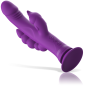 INTENSE - CASANOVA RABBIT SILICONE VIBRATOR TRIPLE MOTOR PURPLE INTENSE - CASANOVA RABBIT SILICONE VIBRATOR TRIPLE MOTOR PURPLE