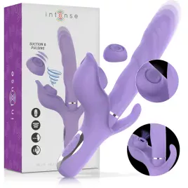 INTENSE - BILLIE WIEDERAUFLADBARER MULTIFUNKTIONSVIBRATOR STIMULIERENDE WELLEN MIT LILA DRUCKKNOPF
