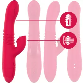 INTENSE - VIBRATEUR UP DOWN RECHARGEABLE MULTIFONCTION DUA AVEC LANGUE ROUGE