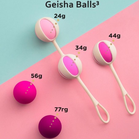 G-VIBE - SET 5 GEISHA-BLLE3 ROSA