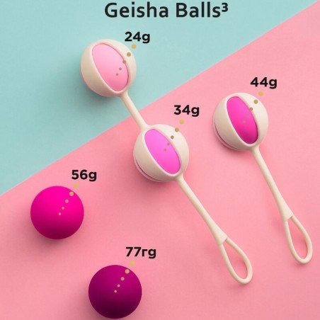 G-VIBE - SET 5 GEISHA-BLLE3 ROSA