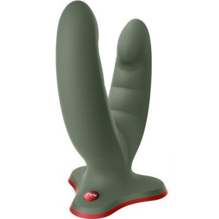 FUN FACTORY - DOUBLE GODE ET MASSEUR RYDE NOIR