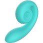 SNAIL VIBE - STIMULATEUR DOUBLE GIZI TURQUOISE SNAIL VIBE - STIMULATEUR DOUBLE GIZI TURQUOISE