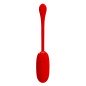 PRETTY LOVE - OEUF VIBRANT JULIUS IMPERMÉABLE-RECHARGEABLE ROUGE PRETTY LOVE - OEUF VIBRANT JULIUS IMPERMÉABLE-RECHARGEABLE ROUGE