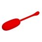 PRETTY LOVE - OEUF VIBRANT JULIUS IMPERMÉABLE-RECHARGEABLE ROUGE PRETTY LOVE - OEUF VIBRANT JULIUS IMPERMÉABLE-RECHARGEABLE ROUGE