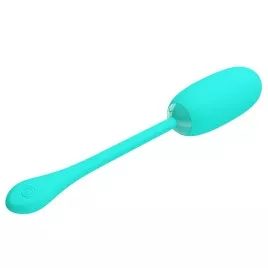 PRETTY LOVE - JULIUS OEUF VIBRANT IMPERMÉABLE-RECHARGEABLE AQUA VERT