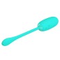 PRETTY LOVE - JULIUS WATERPROOF-RECHARGEABLE VIBRATING EGG AQUA GREEN PRETTY LOVE - JULIUS WATERPROOF-RECHARGEABLE VIBRATING EGG AQUA GREEN