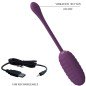 PRETTY LOVE - CASPER PURPLE RECHARGEABLE VIBRATING EGG PRETTY LOVE - CASPER PURPLE RECHARGEABLE VIBRATING EGG