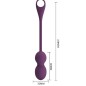 PRETTY LOVE - ELVIRA KEGEL BALLS APP FERNBEDIENUNG LILA PRETTY LOVE - ELVIRA KEGEL BALLS APP FERNBEDIENUNG LILA