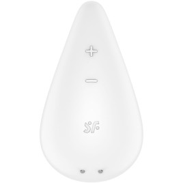 SATISFYER - DEW DROP VIBRATOR LAY-ON WHITE
