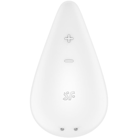 SATISFYER - DEW DROP VIBRATOR LAY-ON WHITE