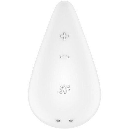 SATISFYER - DEW DROP VIBRATOR LAY-ON WHITE