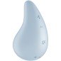 SATISFYER - VIBRATEUR DEW DROP LAY-ON BLEU SATISFYER - VIBRATEUR DEW DROP LAY-ON BLEU