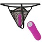 BAILE - THONG WITH VIBRATING BULLET AND CONTROL PURPLE BAILE - THONG WITH VIBRATING BULLET AND CONTROL PURPLE