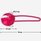 FUN FACTORY - SMARTBALL UNO BALLE PELVIENNE BLANCHE / VERT PISTACHE FUN FACTORY - SMARTBALL UNO BALLE PELVIENNE BLANCHE / VERT PISTACHE