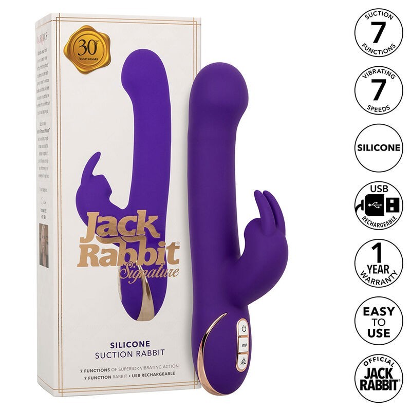CALEXOTICS - JACK RABBIT VIBRATOR AND STIMULATOR 7 VIBRATION LEVELS AND STIMULATING WAVES BLUE CALEXOTICS - JACK RABBIT VIBRATOR AND STIMULATOR 7 VIBRATION LEVELS AND STIMULATING WAVES BLUE