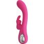 PRETTY LOVE - VIBRATEUR NOVAK RABBIT 12 VIBRATIONS ROSE PRETTY LOVE - VIBRATEUR NOVAK RABBIT 12 VIBRATIONS ROSE