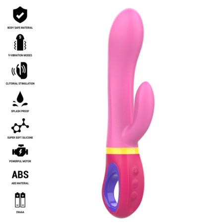 INTENSO - VIBRATORE CONIGLIO ROSA DAPHNE