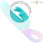 INTENSE - MONICA RABBIT VIBRATOR WITH ROTATING G-SPOT STIMULATOR BLUE INTENSE - MONICA RABBIT VIBRATOR WITH ROTATING G-SPOT STIMULATOR BLUE