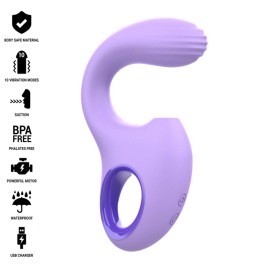 INTENSE - BAXTER VIBRATEUR STIMULATEUR VIOLET