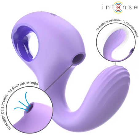INTENSE - BAXTER VIBRATEUR STIMULATEUR VIOLET