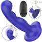 INTENSE - VIBRATORE SHORTY CON VENTOSA TELECOMANDO BLU INTENSE - VIBRATORE SHORTY CON VENTOSA TELECOMANDO BLU