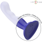 INTENSE - SHORTY VIBRATORE CON VENTOSA TELECOMANDO BLU INTENSE - SHORTY VIBRATORE CON VENTOSA TELECOMANDO BLU