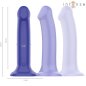 INTENSE - VICTORIA VIBRATEUR AVEC VENTOUSE 10 VIBRATIONS BLEU FONCÉ TÉLÉCOMMANDE INTENSE - VICTORIA VIBRATEUR AVEC VENTOUSE 10 VIBRATIONS BLEU FONCÉ TÉLÉCOMMANDE