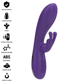 INTENSE - VIBRATORE RANDALL RABBIT 10 VIBRAZIONI VIOLA