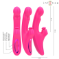 INTENSE - EMI VIBRATEUR 13,5 CM MULTIFONCTION 3 EN 1 10 VIBRATIONS ROSE INTENSE - EMI VIBRATEUR 13,5 CM MULTIFONCTION 3 EN 1 10 VIBRATIONS ROSE
