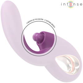 INTENSE - LALI MULTIFUNKTIONS-G-PUNKT-VIBRATOR TAPPING  STOSS  VIBRATION LILA