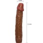 BAILE - VIBRATEUR RÉALISTE BOB 22,5 CM MULÂTRE BAILE - VIBRATEUR RÉALISTE BOB 22,5 CM MULÂTRE