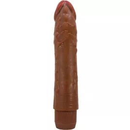 BAILE - VIBRATEUR RÉALISTE DYBBUK 24 CM MULÂTRE