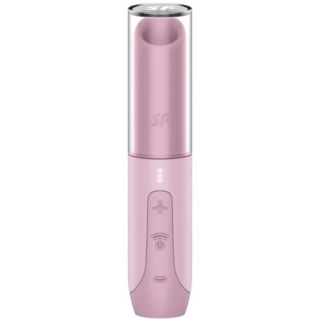 SATISFYER - STIMULATEUR DE CLITORIS SECRET KISS WAVE ROSE