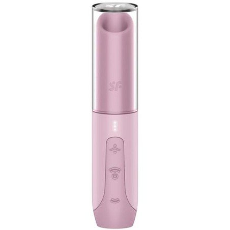 SATISFYER - STIMULATEUR DE CLITORIS SECRET KISS WAVE ROSE