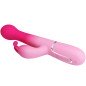 PRETTY LOVE - VIBRATEUR LAPIN MULTIFONCTION 3 EN 1 DEJON ROSE PRETTY LOVE - VIBRATEUR LAPIN MULTIFONCTION 3 EN 1 DEJON ROSE