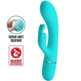 PRETTY LOVE - SCOCCO VIBRATOR RABBIT TURQUOISE