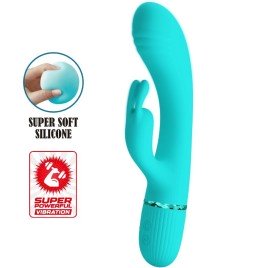 PRETTY LOVE - SCOCCO VIBRATOR RABBIT TÜRKIS