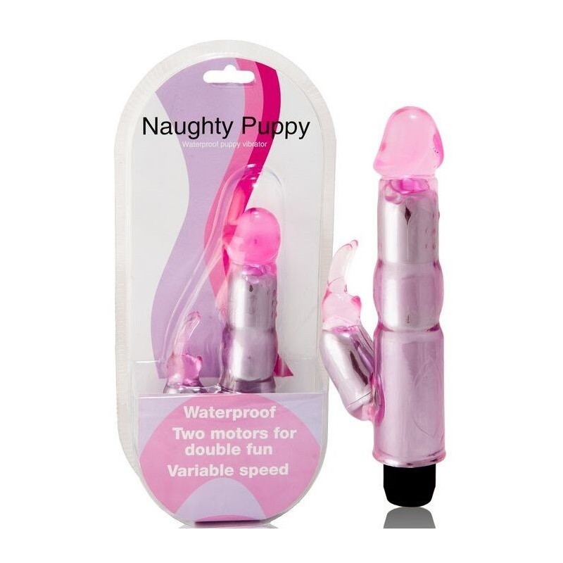 BAILE - VIBRATEUR AVEC STIMULATEUR ROSE RÉGLABLE