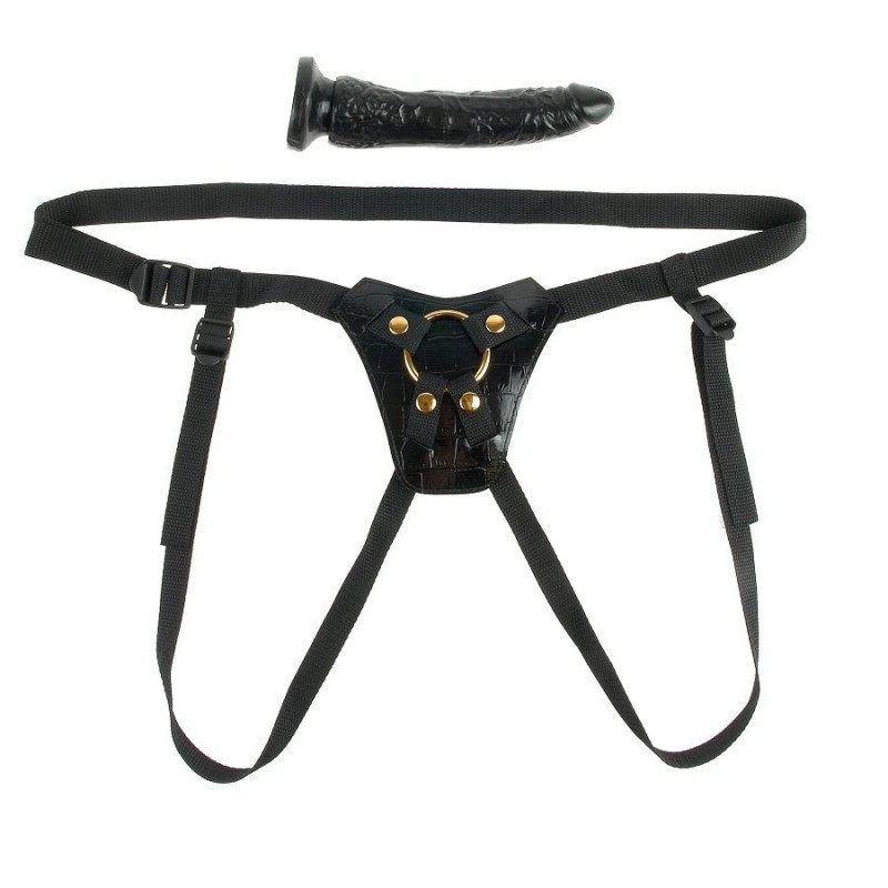 FETISH FANTASY GOLD - DESIGNER STRAP-ON FETISH FANTASY GOLD - DESIGNER STRAP-ON